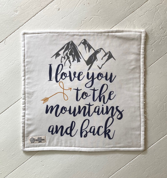 DeLuxe Lovey Kuscheltuch - BERG LIEBE