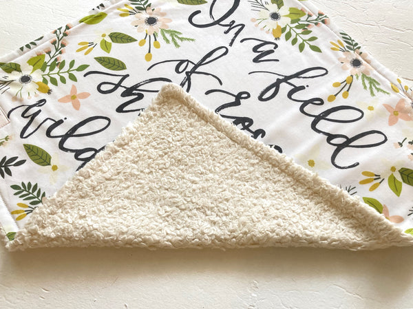 DeLuxe Kuscheltuechlein - SHAKESPEAR WILDBLUME