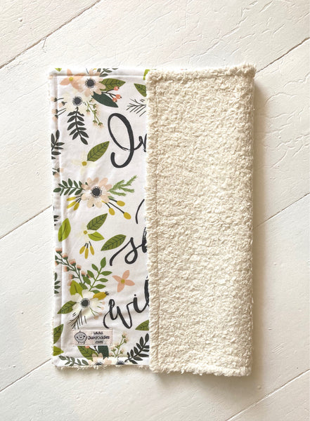 DeLuxe Kuscheltuechlein - SHAKESPEAR WILDBLUME