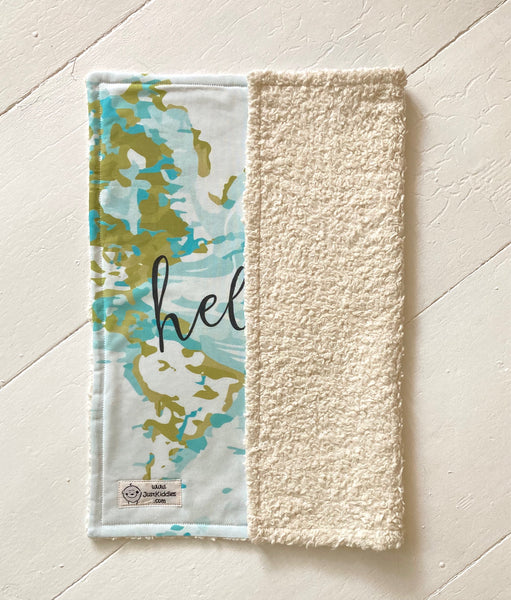 DeLuxe Kuscheltuechlein - HALLO WELT - ANGEBOT