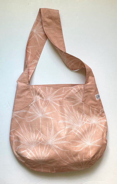 HALEIWA BOHO TASCHE - Fan Palm in beige