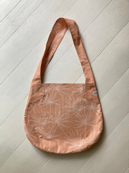 HALEIWA BOHO TASCHE - Fan Palm in beige