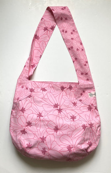 HALEIWA BOHO TASCHE - Hibiskus pink