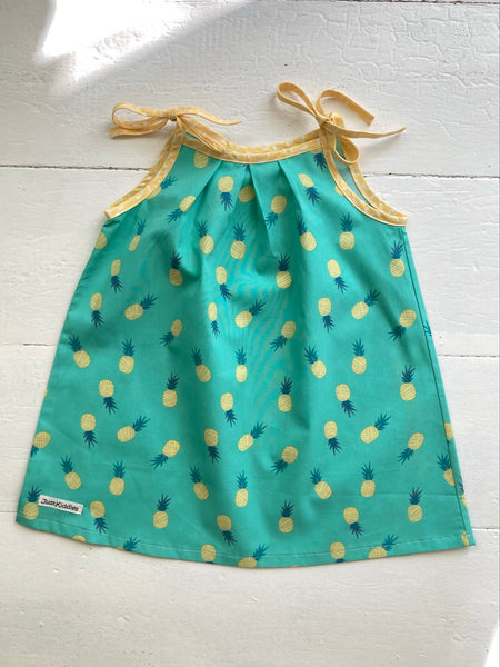 LANI DRESS - green Pineapple