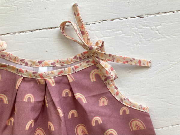 LANI DRESS - creamy pink Rainbow
