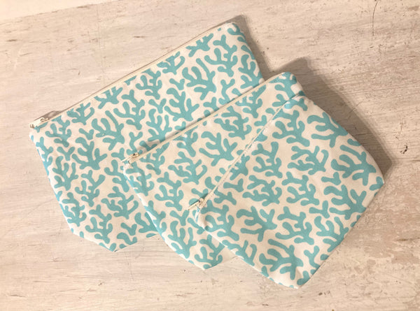 BEAUTY BAG - Koralle Aqua