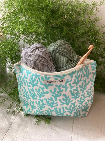 BEAUTY BAG - Koralle Aqua