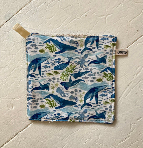 WASCHLAPPEN  BAUMWOLLE - Ocean Life (Special Edition)