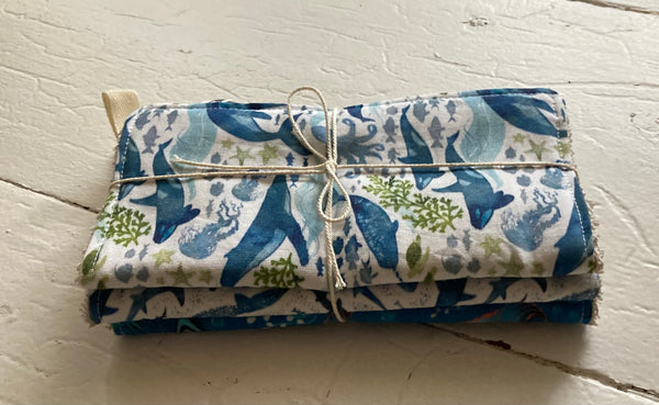 WASCHLAPPEN  BAUMWOLLE - Ocean Life (Special Edition)