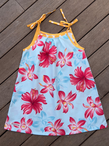 LANI DRESS - HIBISCUS