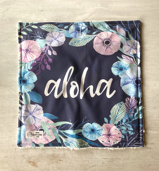 DeLuxe Lovey (Schnuffeltuechlein) - ALOHA grau