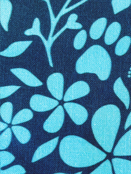 Hunde-Bandanas - Tropical Paw - Aqua