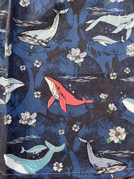 LANI DRESS - WHALES