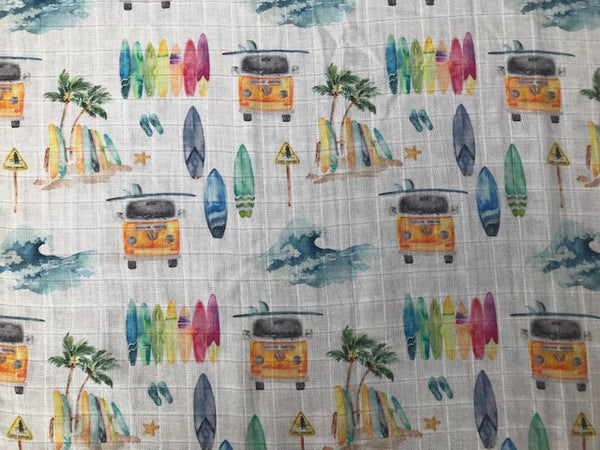 Muslin SCHMUSEDECKE - VW gelb