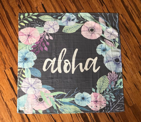 Swaddle Muslin Blanket - ALOHA