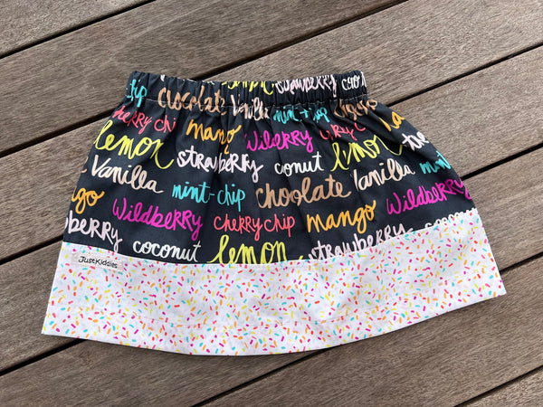 SKIRT - IcecreamFlavors + Sprinkles