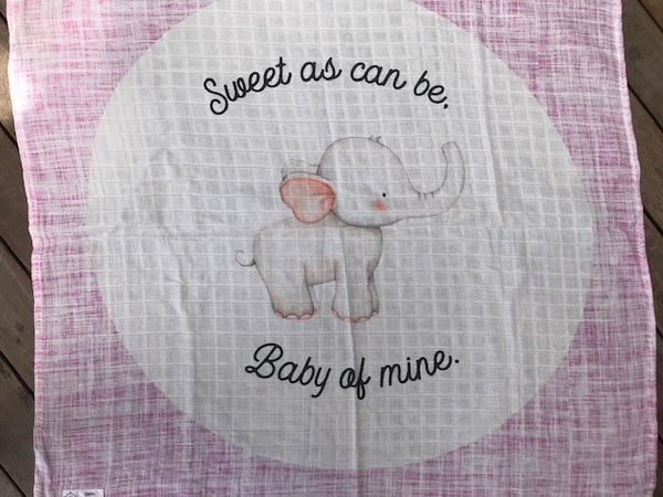 Swaddle Muslin Blanket - ELEPHANT