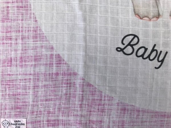 Swaddle Muslin Blanket - ELEPHANT