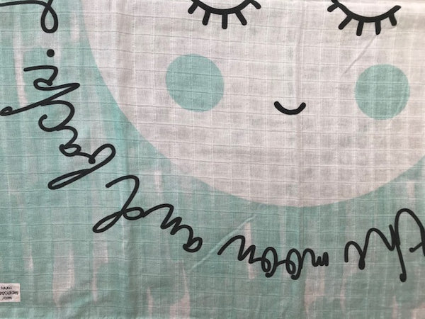 Swaddle Muslin Blanket - MOON