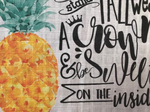 Kuscheltuechlein - ANANAS