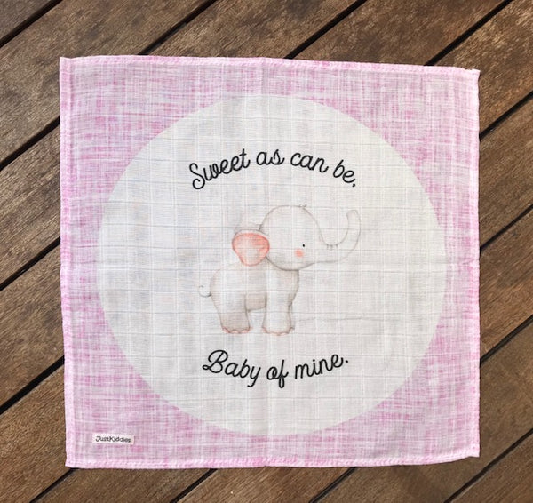 Kuscheltuechlein - ELEFANT (incl. einer $1 Spende)