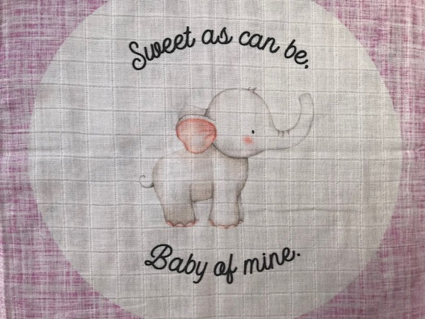 Kuscheltuechlein - ELEFANT (incl. einer $1 Spende)