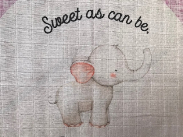 Kuscheltuechlein - ELEFANT (incl. einer $1 Spende)