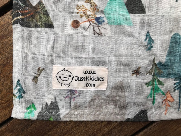 Swaddle Muslin Blanket - CLIMB BELIEVE FLY
