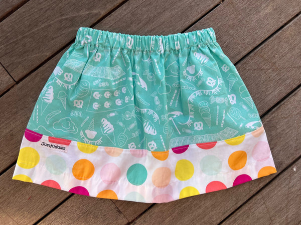 SKIRT - Busy Beach + Dots