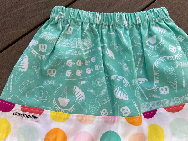 SKIRT - Busy Beach + Dots