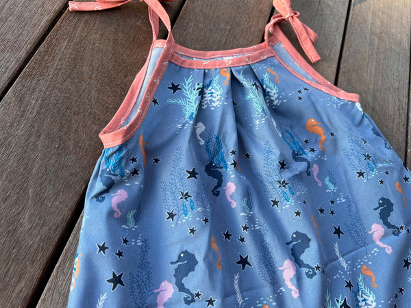 LANI DRESS - Seahorses