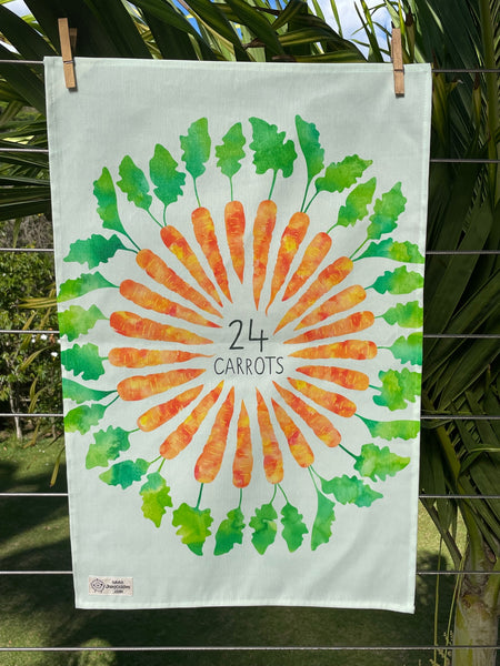 KITCHEN TOWEL - 24 Carrots