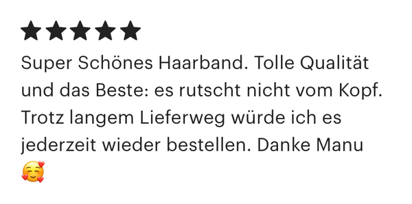 Haarband - Nylon