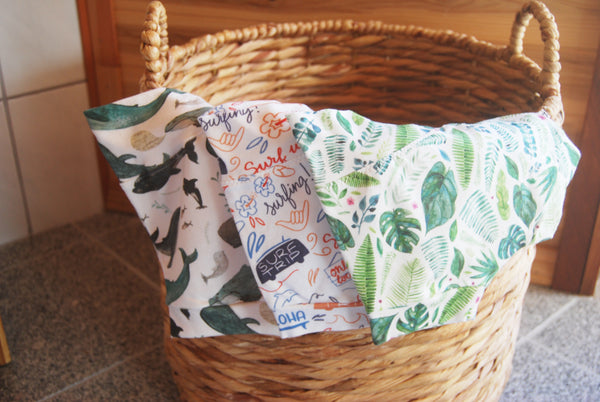 Velzy Shorts - LEAVES + FLOWERS