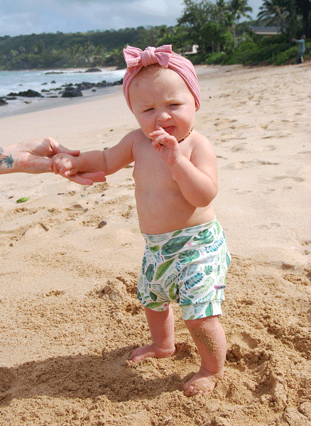 Velzy Shorts - LEAVES + FLOWERS