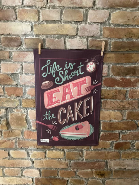 KITCHEN TOWEL - Eat Cake