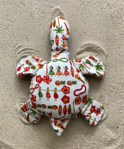 TURTLE - Hula Girl White