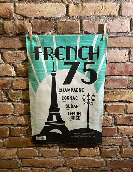 KITCHEN TOWEL - French 75