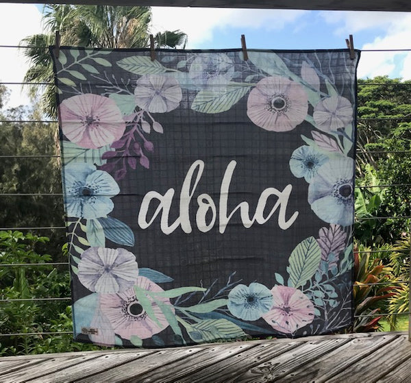 Swaddle Muslin Blanket - ALOHA