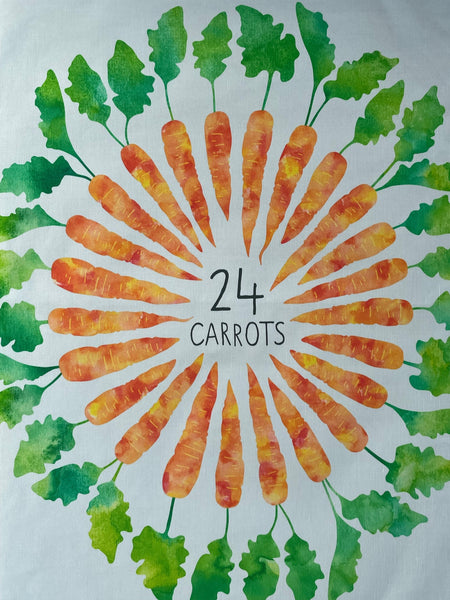 KUCHENHANDTUCH - 24 Karotten